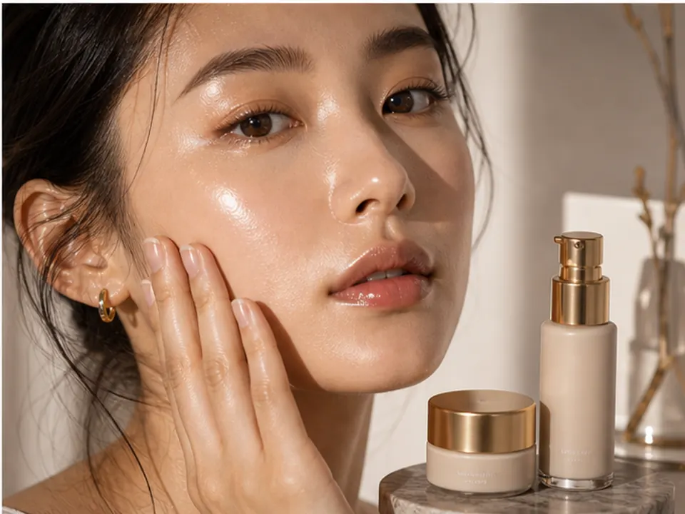 美妆效果概念图