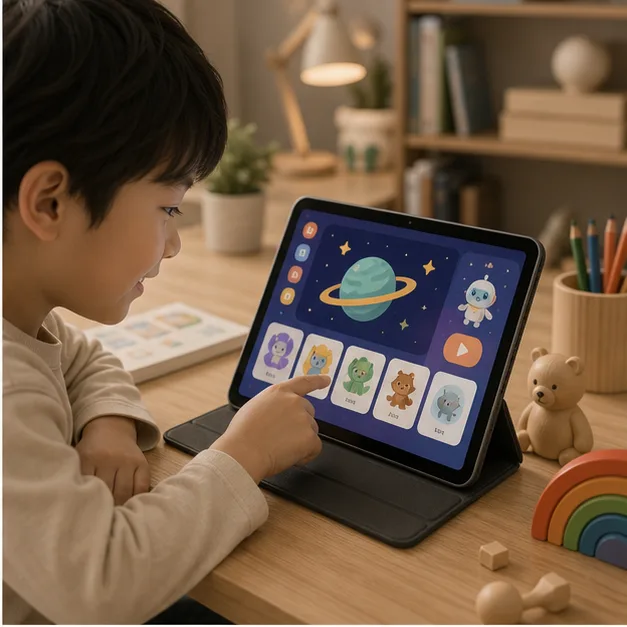 Children Education App Visual