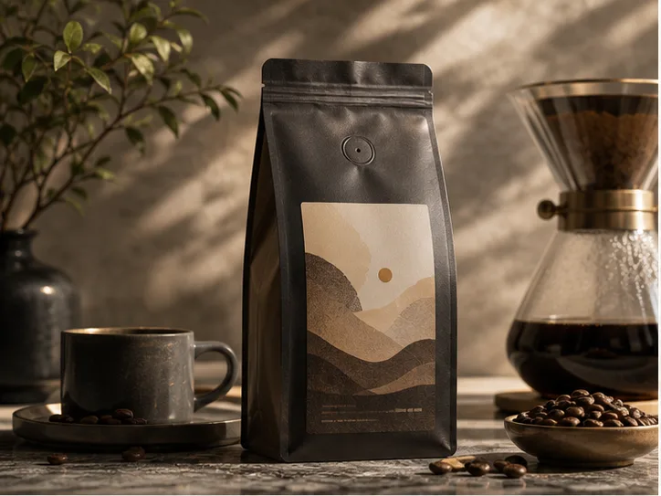 Coffee Packaging Poster