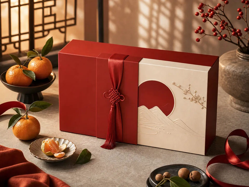 春节礼盒 campaign 视觉