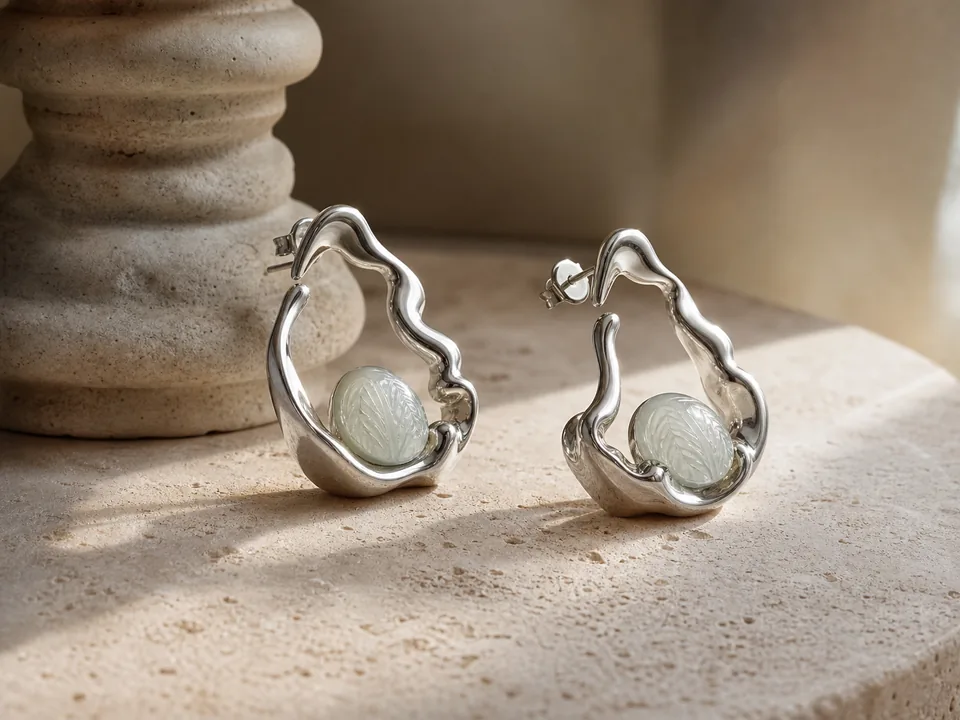 Sculptural Jewelry Still Life
