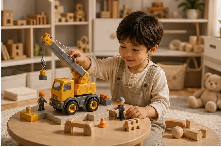 Kids Toy Catalog Scene