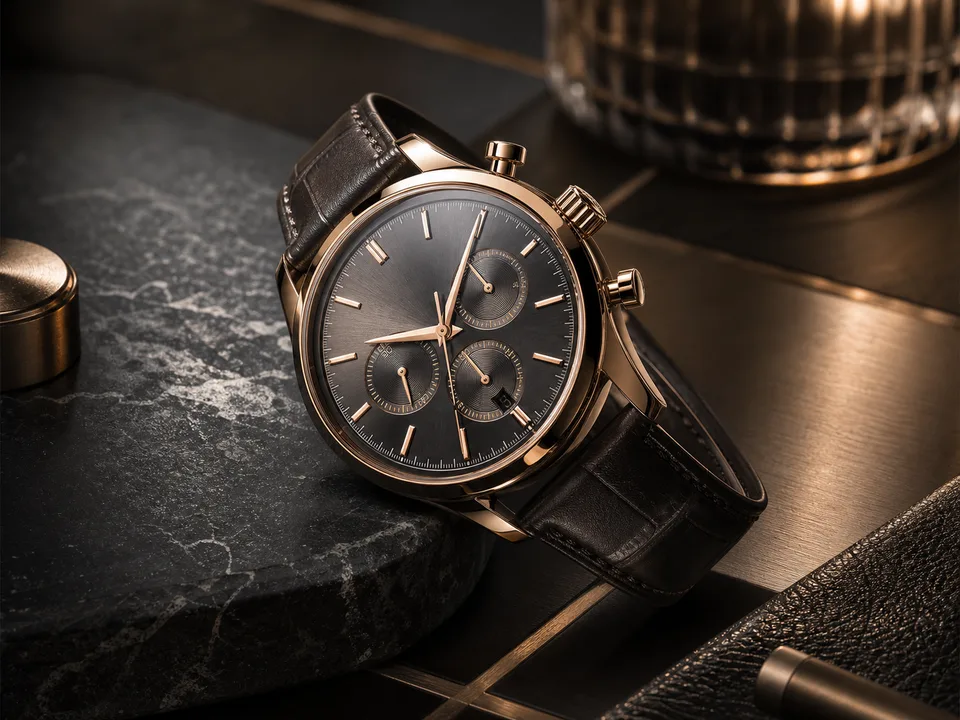 Luxury Watch Product Scene